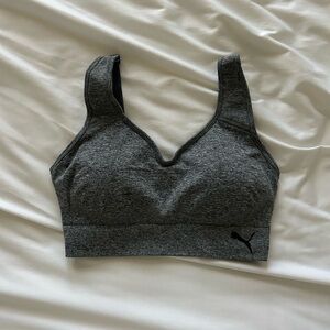 Puma Grey Sports Bra